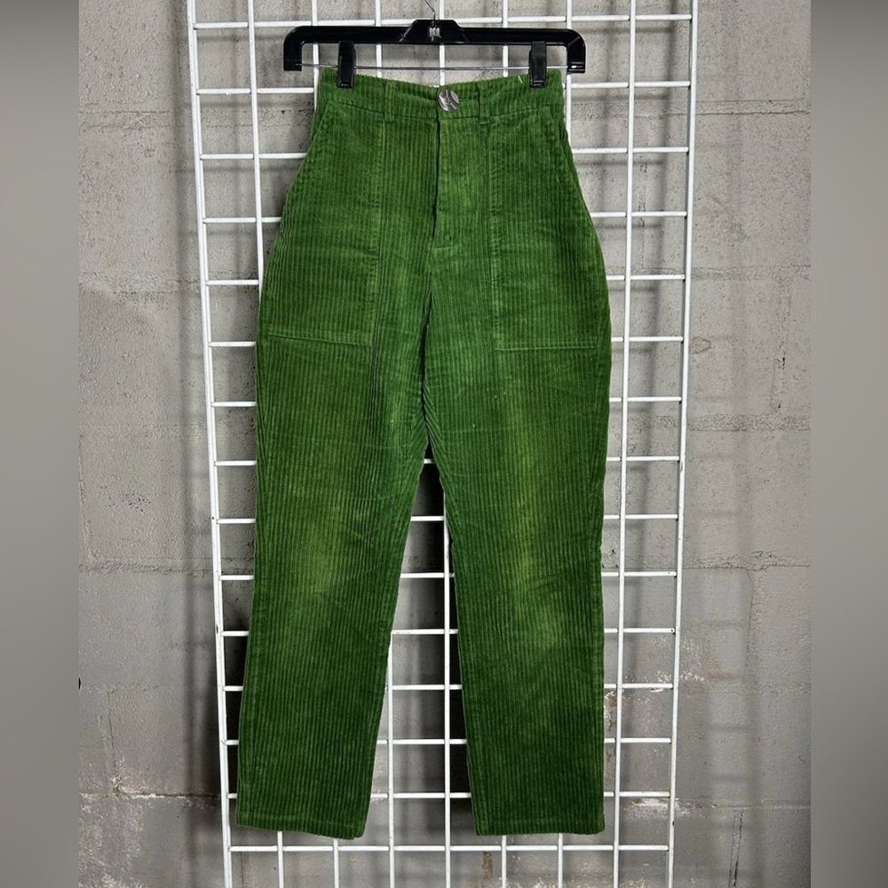 Fashion Brand Company POISON GREEN Corduroy Trousers